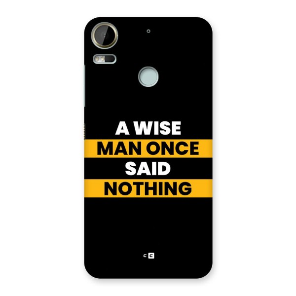 Wise Man Back Case for Desire 10 Pro