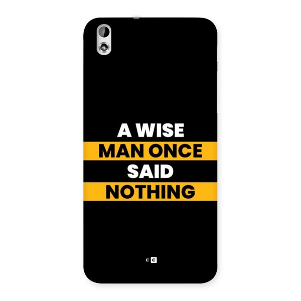 Wise Man Back Case for Desire 816