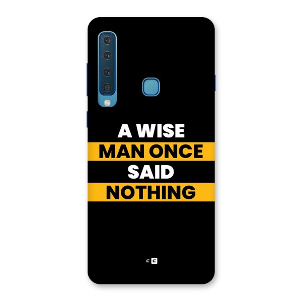 Wise Man Back Case for Galaxy A9 (2018)