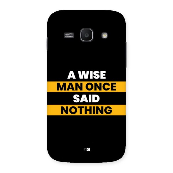 Wise Man Back Case for Galaxy Ace3