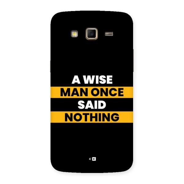 Wise Man Back Case for Galaxy Grand 2