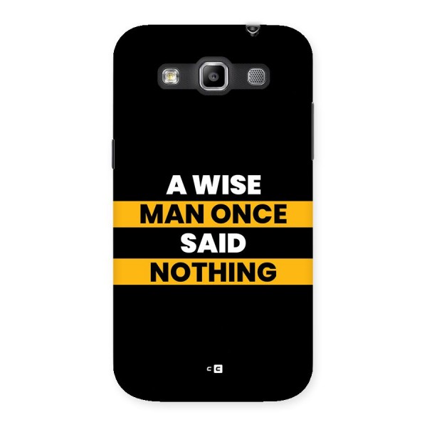 Wise Man Back Case for Galaxy Grand Quattro