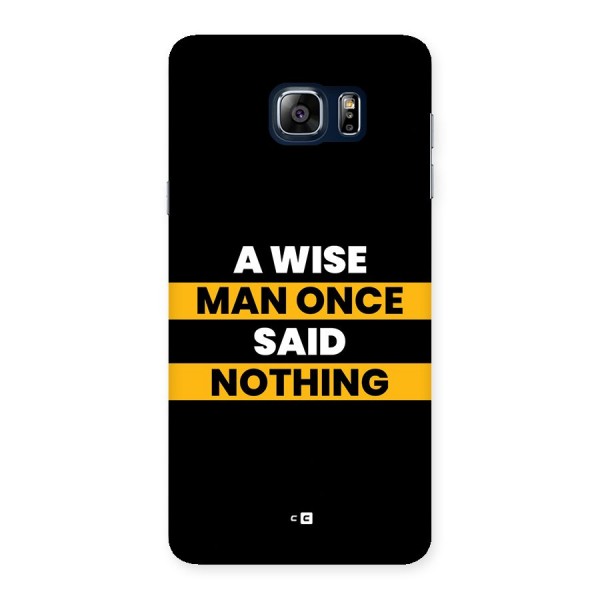 Wise Man Back Case for Galaxy Note 5