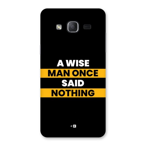 Wise Man Back Case for Galaxy On7 2015