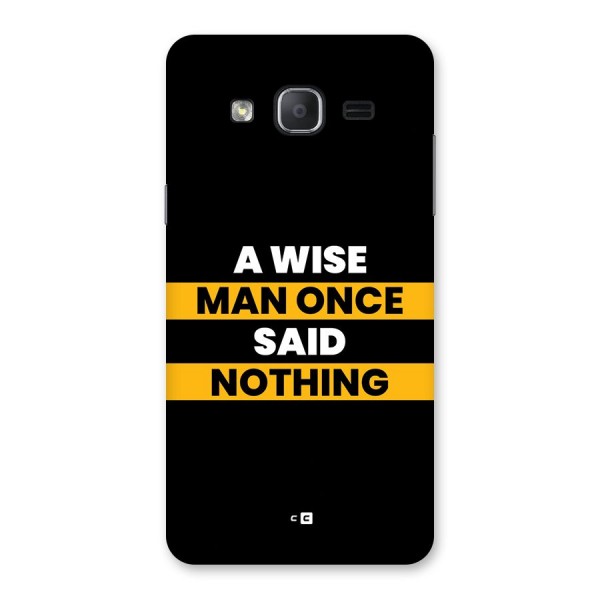 Wise Man Back Case for Galaxy On7 Pro
