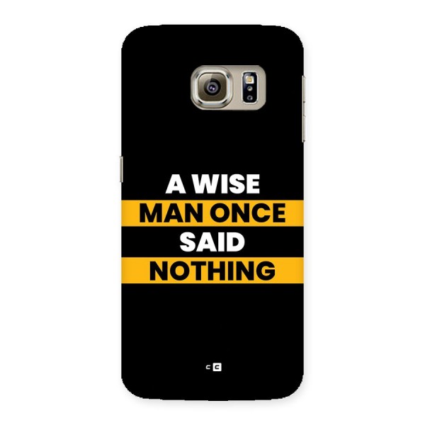 Wise Man Back Case for Galaxy S6 edge