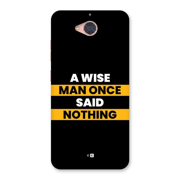 Wise Man Back Case for Gionee S6 Pro