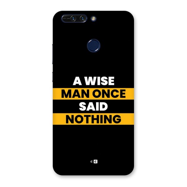 Wise Man Back Case for Honor 8 Pro