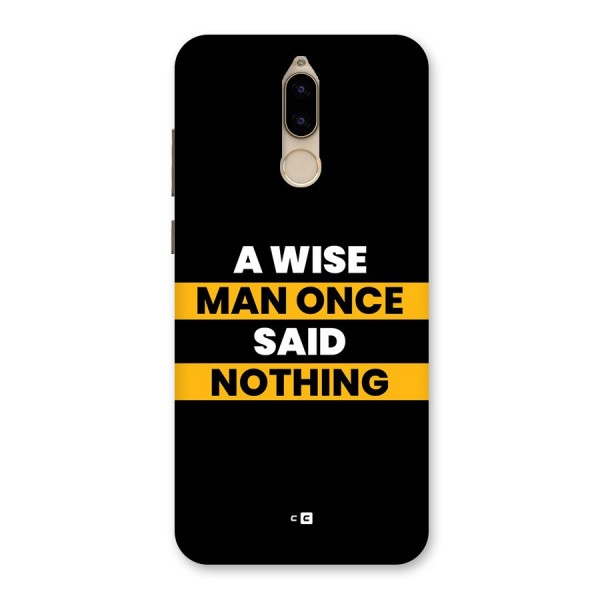 Wise Man Back Case for Honor 9i
