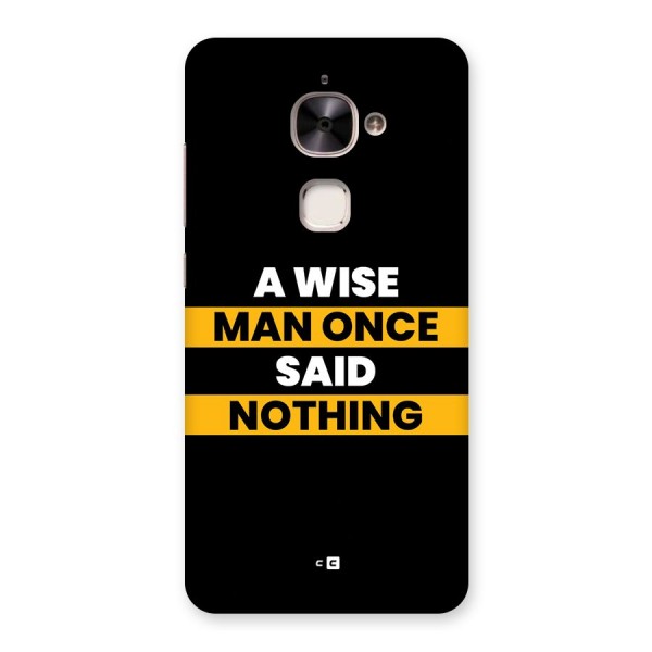 Wise Man Back Case for Le 2