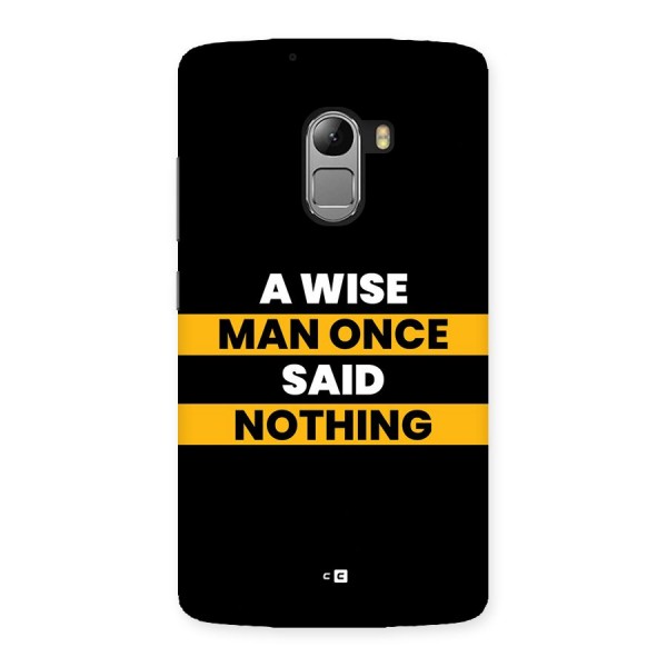 Wise Man Back Case for Lenovo K4 Note