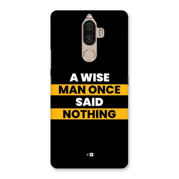 Wise Man Back Case for Lenovo K8 Note