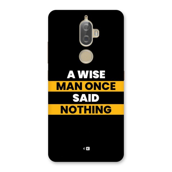 Wise Man Back Case for Lenovo K8 Plus