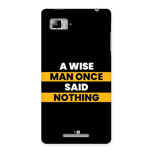 Wise Man Back Case for Lenovo Vibe Z K910