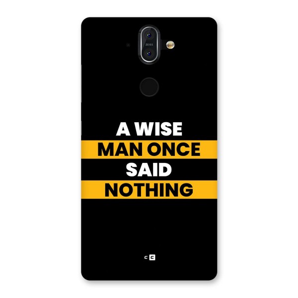 Wise Man Back Case for Nokia 8 Sirocco