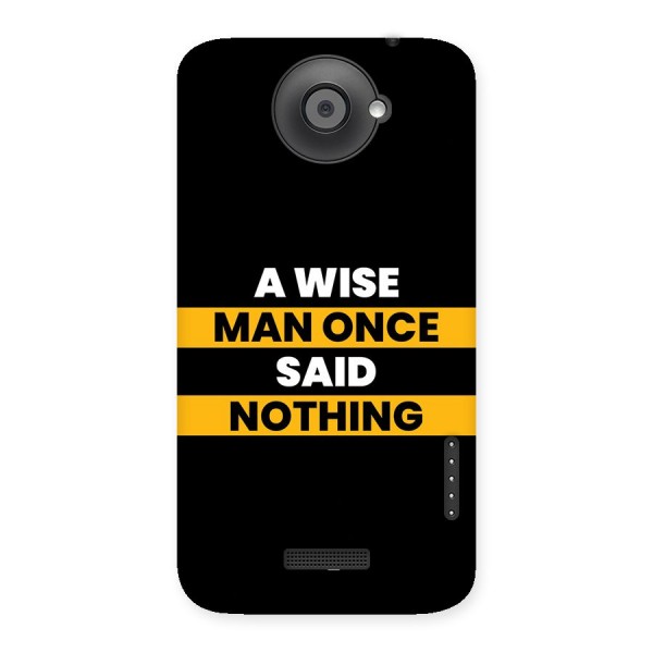 Wise Man Back Case for One X