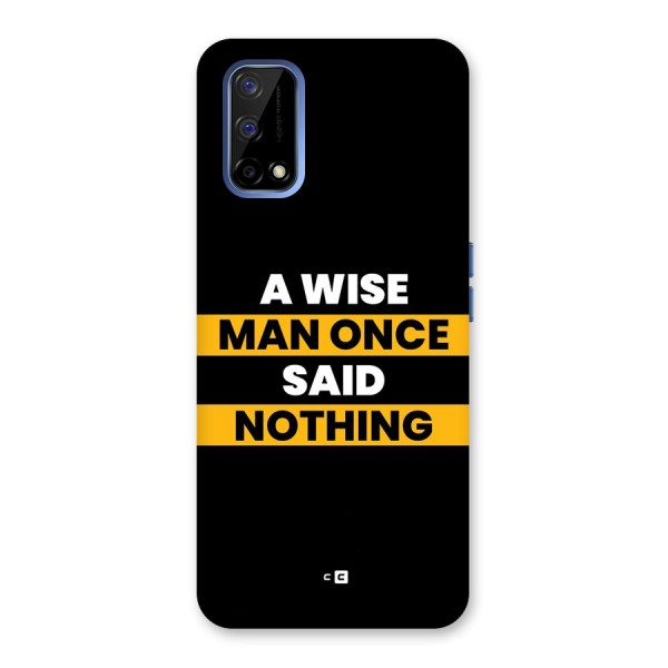 Wise Man Back Case for Realme Narzo 30 Pro