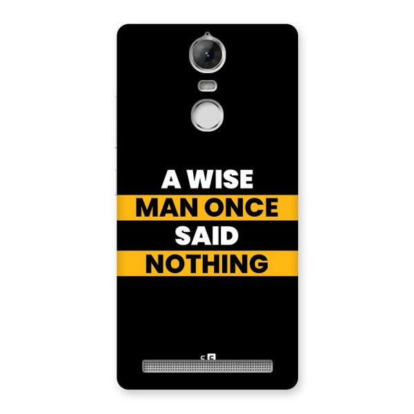 Wise Man Back Case for Vibe K5 Note