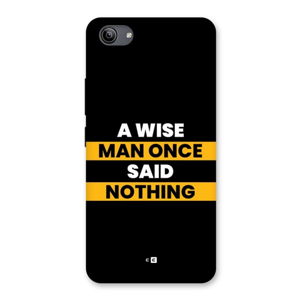Wise Man Back Case for Vivo Y81i