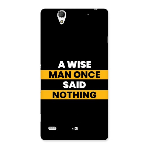 Wise Man Back Case for Xperia C4