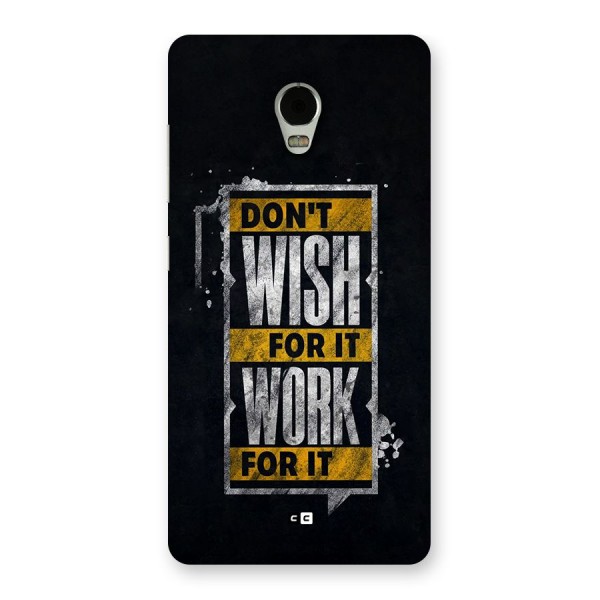 Wish Work Back Case for Lenovo Vibe P1