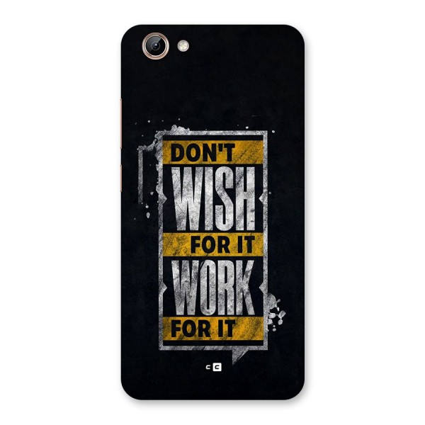 Wish Work Back Case for Vivo Y71i