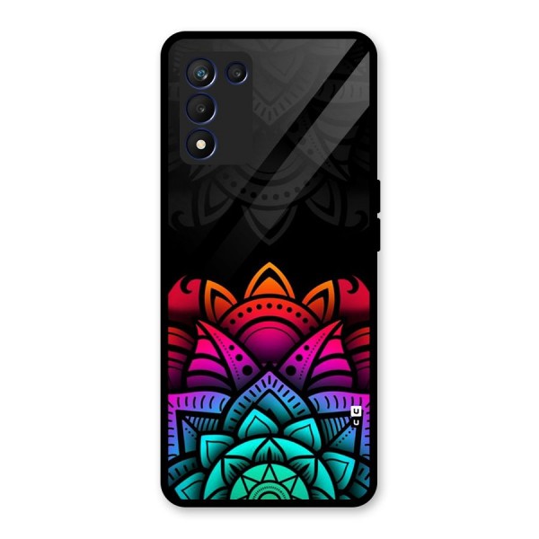 Wonderful Floral Glass Back Case for Realme 9 5G Speed