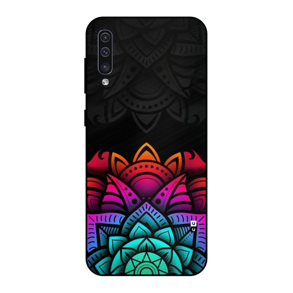 Wonderful Floral Metal Back Case for Galaxy A30s