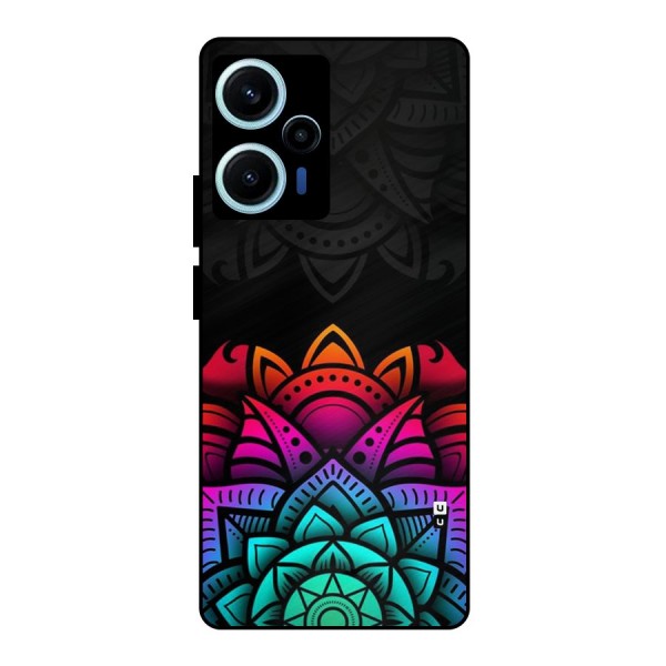 Wonderful Floral Metal Back Case for Poco F5