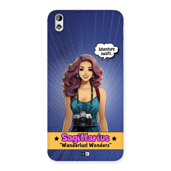Wonderful Sagittarius Back Case for Desire 816