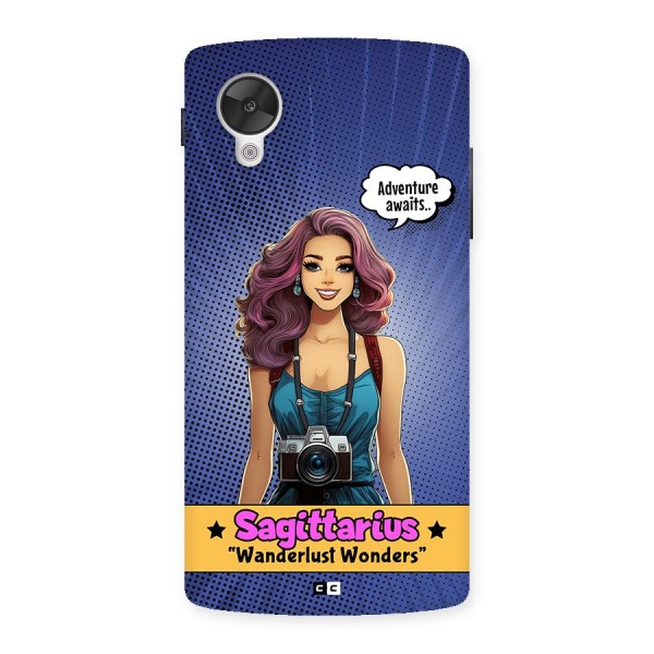 Wonderful Sagittarius Back Case for Google Nexus 5