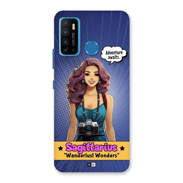 Wonderful Sagittarius Back Case for Infinix Hot 9