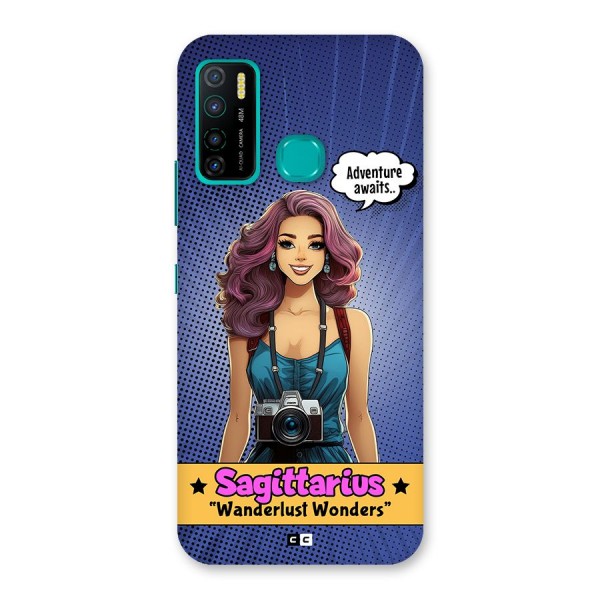 Wonderful Sagittarius Back Case for Infinix Hot 9 Pro