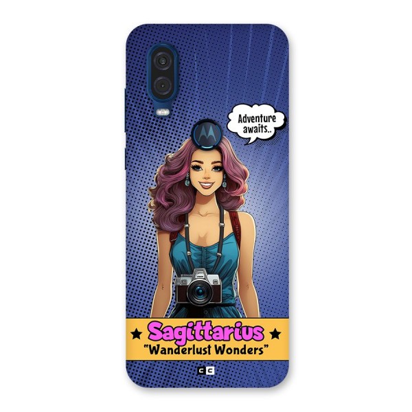 Wonderful Sagittarius Back Case for Motorola One Vision