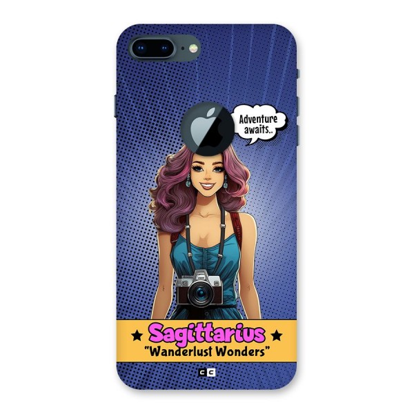 Wonderful Sagittarius Back Case for iPhone 7 Plus Logo Cut