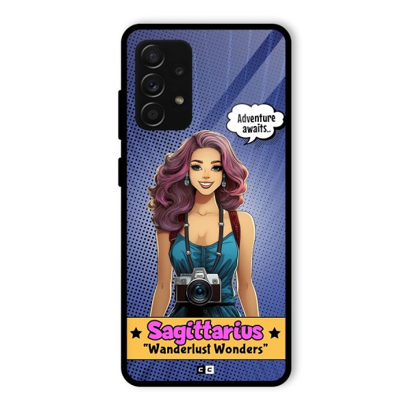 Wonderful Sagittarius Glass Back Case for Galaxy A53 5G