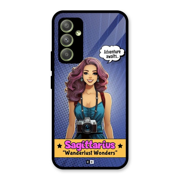 Wonderful Sagittarius Glass Back Case for Galaxy A54