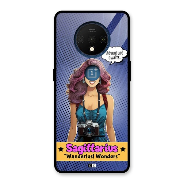 Wonderful Sagittarius Glass Back Case for OnePlus 7T