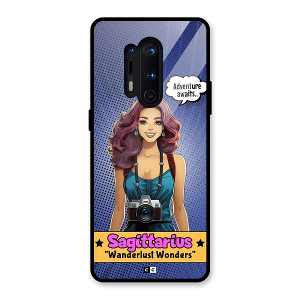 Wonderful Sagittarius Glass Back Case for OnePlus 8 Pro