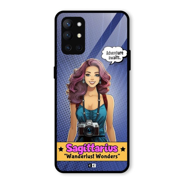 Wonderful Sagittarius Glass Back Case for OnePlus 9R