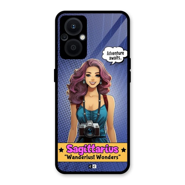 Wonderful Sagittarius Glass Back Case for Oppo F21s Pro 5G