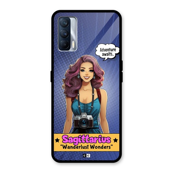 Wonderful Sagittarius Glass Back Case for Realme X7