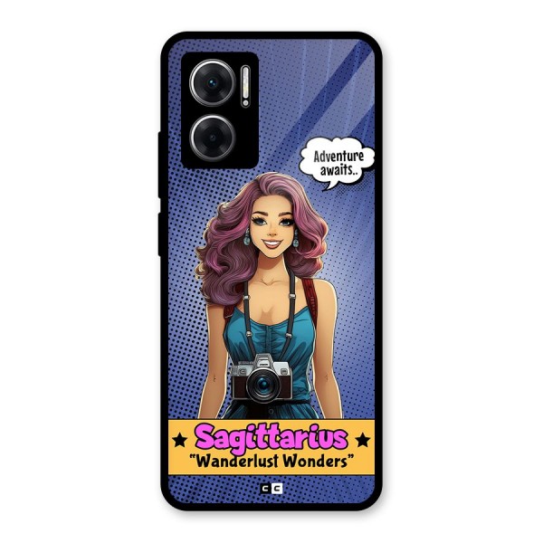 Wonderful Sagittarius Glass Back Case for Redmi 11 Prime 5G