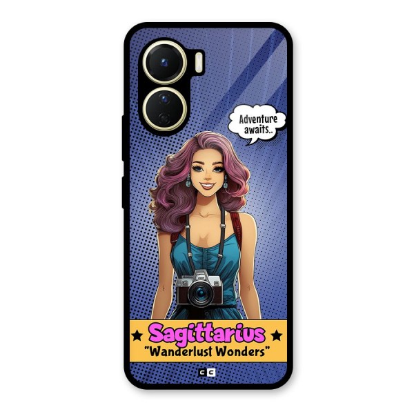 Wonderful Sagittarius Glass Back Case for Vivo Y16