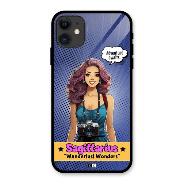Wonderful Sagittarius Glass Back Case for iPhone 11