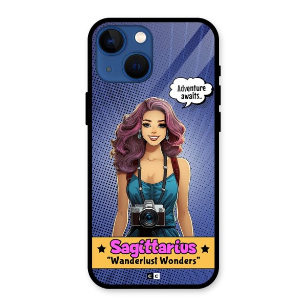 Wonderful Sagittarius Glass Back Case for iPhone 13 Mini