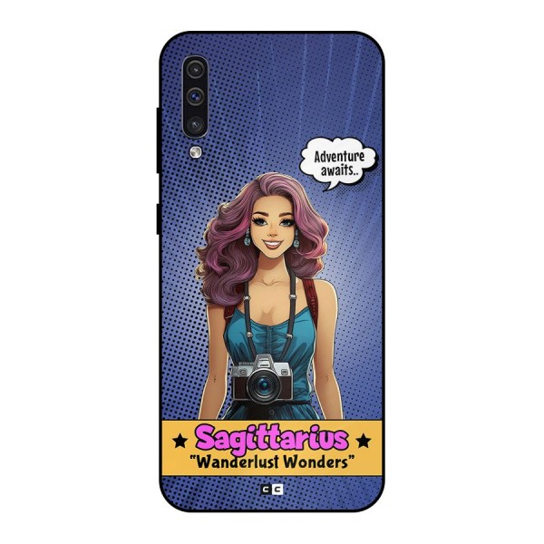 Wonderful Sagittarius Metal Back Case for Galaxy A30s
