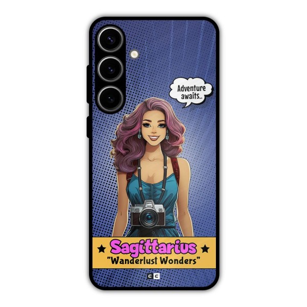 Wonderful Sagittarius Metal Back Case for Galaxy S24 Plus