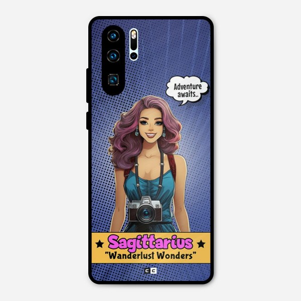 Wonderful Sagittarius Metal Back Case for Huawei P30 Pro