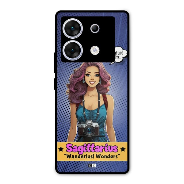 Wonderful Sagittarius Metal Back Case for Infinix Zero 30 5G